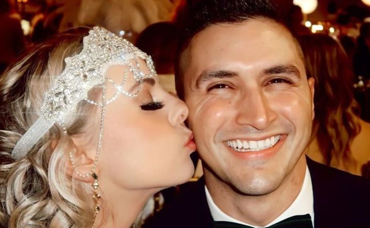Nicole Franzel And Victor Arroyo Receive Backlash For Maskless Wedding